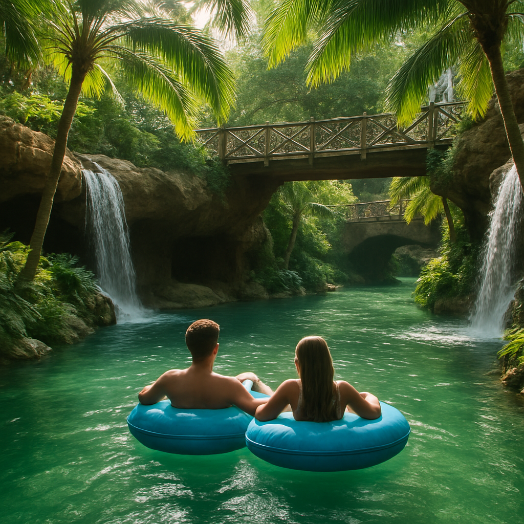 Wild Wadi entrance and main area